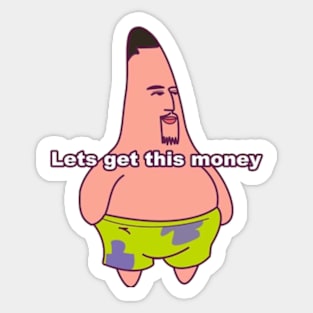 patrick klay Sticker